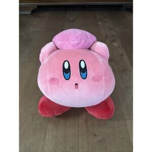 Club Mocchi Mocchi Kirby & Friend Heart TOMY 13" Plush Squishy Stuffed Animal